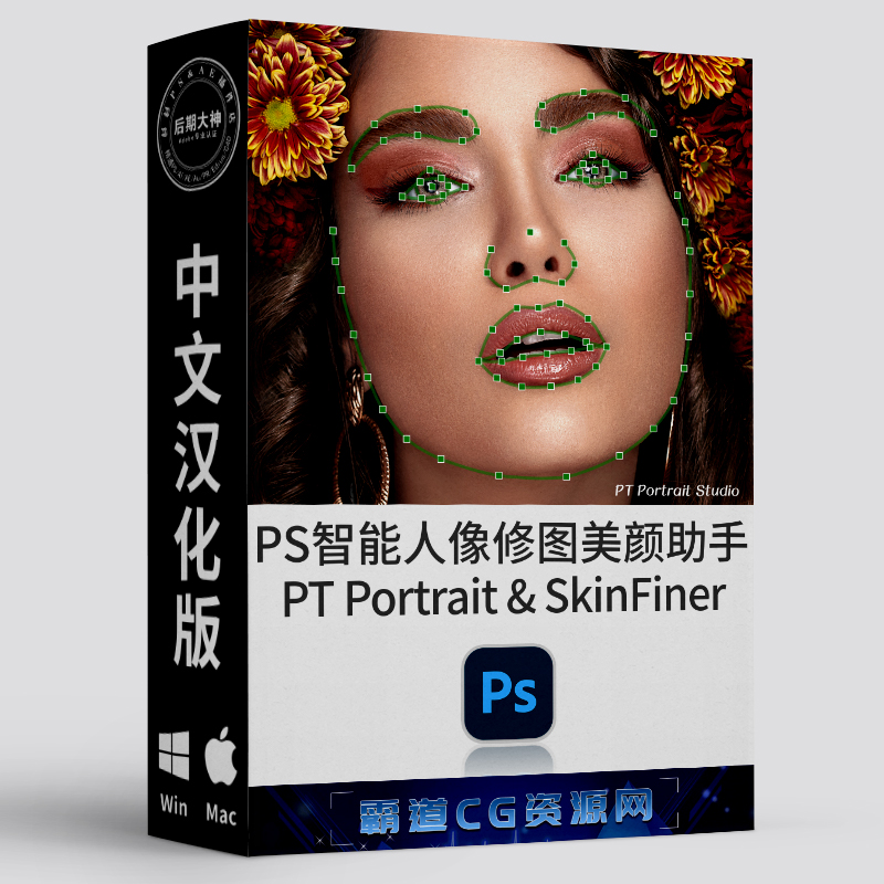 PS专业人像修图美颜磨皮插件汉化版